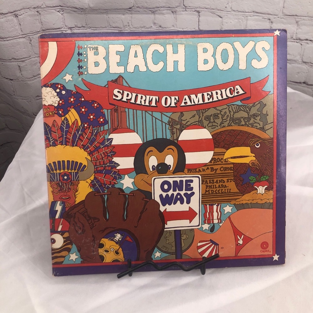 Vintage Beach Boys Spirit of America vinyl LP